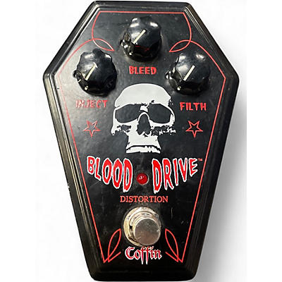 Used Coffin Blood Drive Effect Pedal