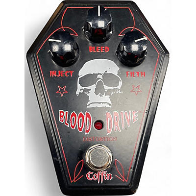 Used Coffin Case BDFX-1 Blood Drive Distortion Effect Pedal