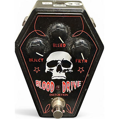 Used Coffin Case BDFX-1 Blood Drive Distortion Effect Pedal