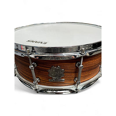 Used Cogs Custom Drums 5.5X14 Custom Snare Walnut Drum