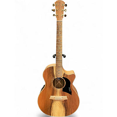 Used Cole Clark AN2EC Natural Acoustic Electric Guitar