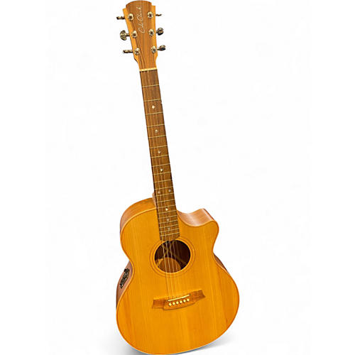 Used Cole Clark AN2ECBB Natural Acoustic Electric Guitar Natural