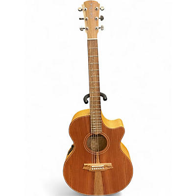 Used Cole Clark Angel 1 Blackwood Natural Acoustic Electric Guitar