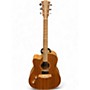 Used Cole Clark FL2EC-BLBL-HUM LEFT-HANDED Natural Acoustic Electric Guitar Natural