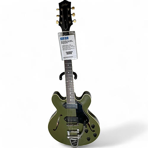 Used Collings I-35 LC Aged AGED Olive Drab Hollow Body Electric Guitar AGED Olive Drab