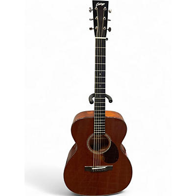 Used Collings OM1 Deep Body Mahogany Natural Acoustic Electric Guitar