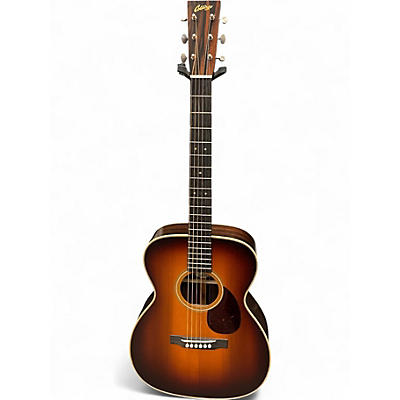 Used Collings OM2HA-T vintage satin sunburst Acoustic Guitar