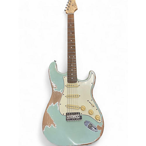 Used Colton Guitars VN-S1 Seafoam Green Solid Body Electric Guitar Seafoam Green