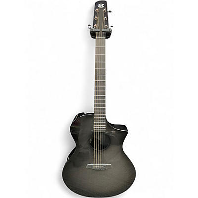 Used Composite Acoustics GX Carbon Fiber Black Acoustic Electric Guitar