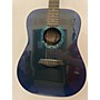 Used Composite Acoustics Used Composite Acoustics Legacy Performer Blue Burst Acoustic Electric Guitar Blue Burst