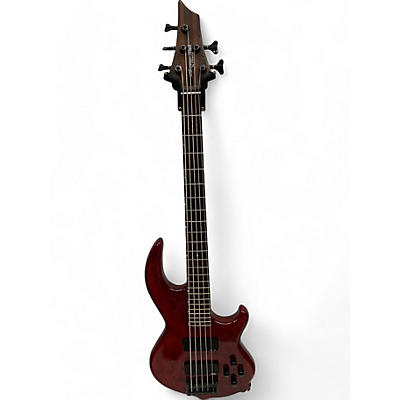 Conklin Guitars Used Conklin Guitars GT5 GROOVE TOOLS Trans Red Electric Bass Guitar