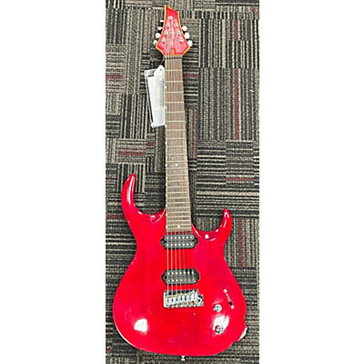 Used Conklin Guitars Groove Tools Red Solid Body Electric Guitar