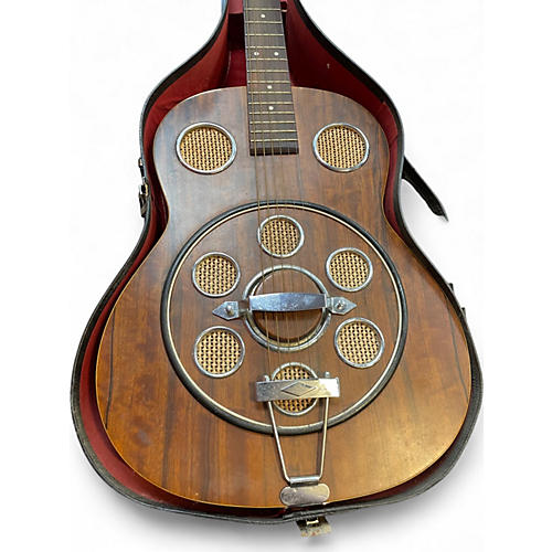 Used Conrad Lap Guitar Natural Acoustic Guitar Natural