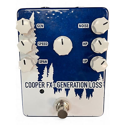Used Cooper Fx GENERATION LOSS Effect Pedal