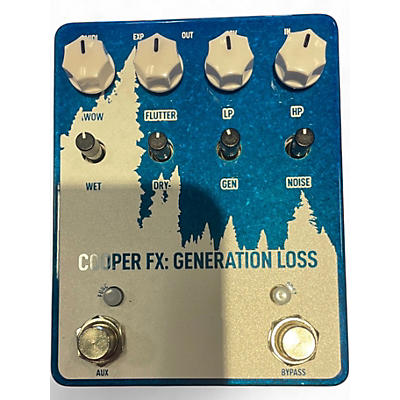 Used Cooper Fx Generation Loss Effect Pedal