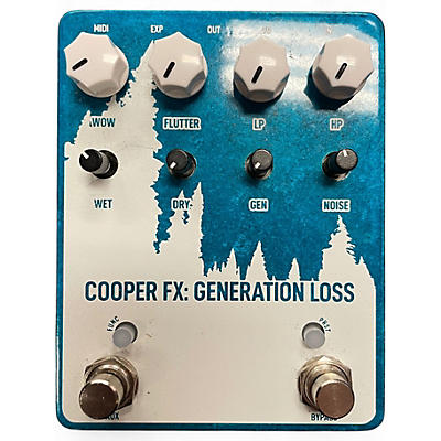 Used Cooper Fx Generation Loss V2 Effect Pedal