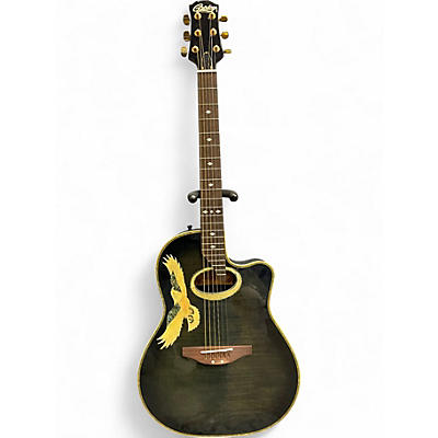 Used Copley CA480 Gray Sunburst Acoustic Electric Guitar