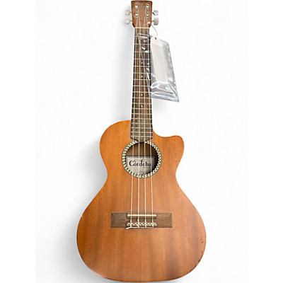 Used Cordoba 20TMCE Tenor Natural Ukulele
