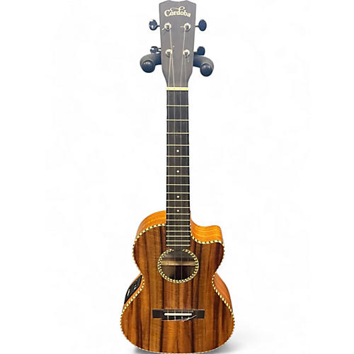 Used Cordoba 25t-ce Natural Ukulele Natural