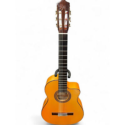 Used Cordoba 45FCE Flamenco Natural Classical Acoustic Electric Guitar