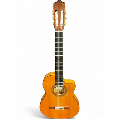 Used Cordoba 55FCE Thinbody Flamenco Natural Classical Acoustic Electric Guitar