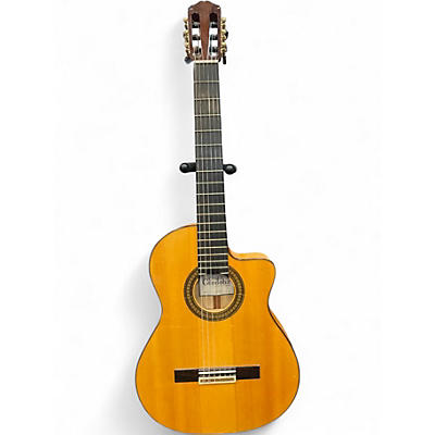 Used Cordoba 55FCE Thinbody Flamenco Natural Classical Acoustic Electric Guitar