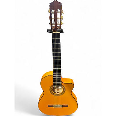 Used Cordoba 55FCE Thinbody Flamenco Natural Classical Acoustic Electric Guitar