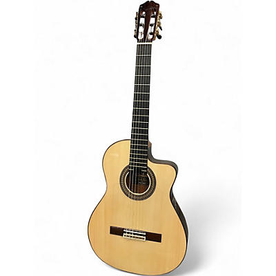 Used Cordoba 55fce negra Natural Classical Acoustic Electric Guitar
