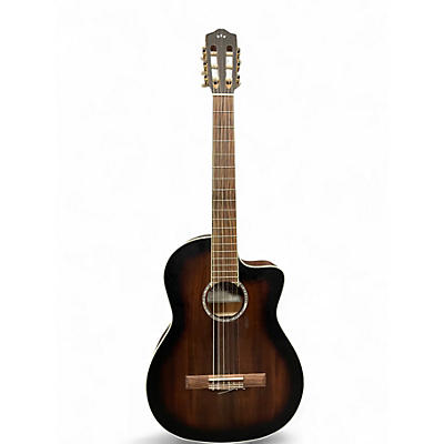 Used Cordoba C4-CE dark sunburst Classical Acoustic Electric Guitar