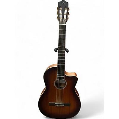 Cordoba Used Cordoba C4-Ce Antique Charcoal Burst Classical Acoustic Electric Guitar