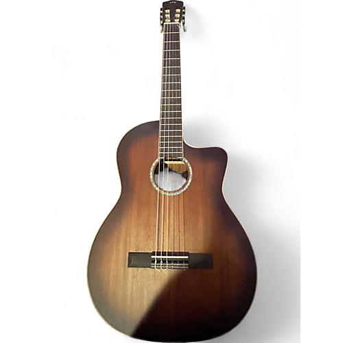 Cordoba Used Cordoba C4CE Brown Sunburst Classical Acoustic Guitar Brown Sunburst