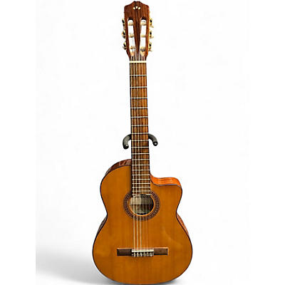 Used Cordoba C5-CET Thinline Natural Classical Acoustic Electric Guitar