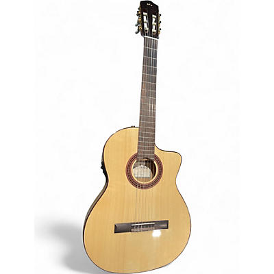 Used Cordoba C5-CET Thinline Spalted Maple Classical Acoustic Electric Guitar