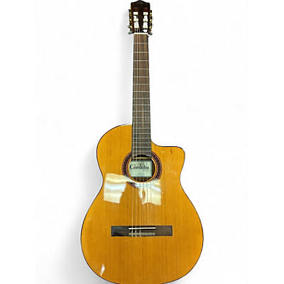Used Cordoba C5CE Natural Classical Acoustic Electric Guitar