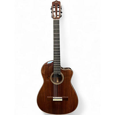 Used Cordoba Fusion 12 Rose Classical Acoustic Electric Guitar