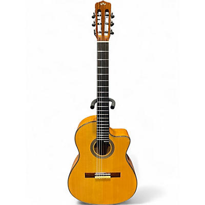 Used Cordoba Fusion 14 Natural Classical Acoustic Electric Guitar