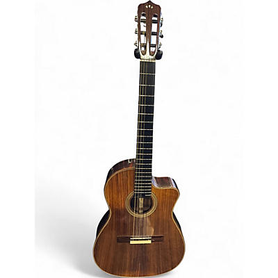 Used Cordoba Fusion 14 Rose Natural Classical Acoustic Guitar