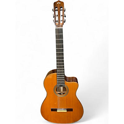Used Cordoba Fusion Orchestra CE Natural Classical Acoustic Electric Guitar