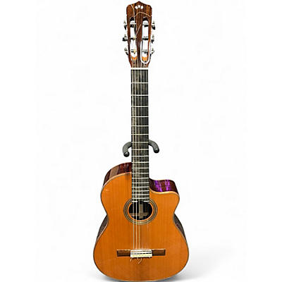 Used Cordoba Fusion Orchestra CE Natural Classical Acoustic Electric Guitar