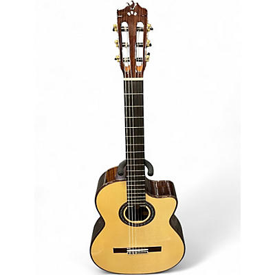Used Cordoba GK PRO NEGRA LUTHIER SERIES NATURAL Classical Acoustic Electric Guitar