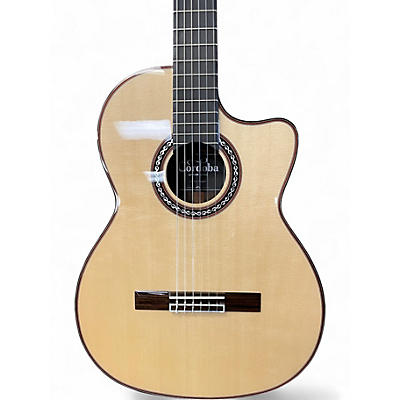 Used Cordoba GK Pro Negra Natural Classical Acoustic Electric Guitar