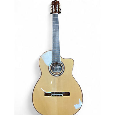 Used Cordoba GK Pro Negra Natural Classical Acoustic Electric Guitar