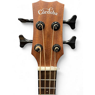 Used Cordoba Mini II Bass Natural Acoustic Bass Guitar