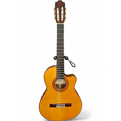 Used Cordoba RCWE Natural Classical Acoustic Electric Guitar