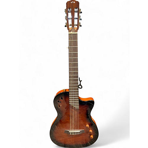 Cordoba Used Cordoba STAGE 2 Tone Sunburst Classical Acoustic Electric Guitar 2 Tone Sunburst