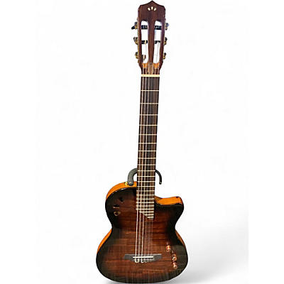 Used Cordoba STAGE Edge Burst  Classical Acoustic Electric Guitar
