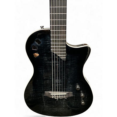 Used Cordoba Stage Black Classical Acoustic Electric Guitar