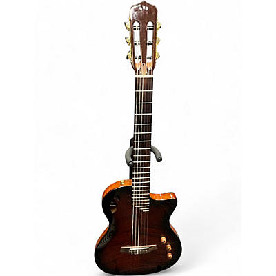 Used Cordoba Stage Brown  Classical Acoustic Electric Guitar