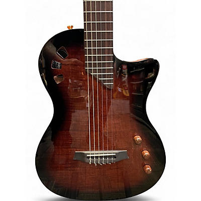 Used Cordoba Stage Edge Burst Classical Acoustic Electric Guitar