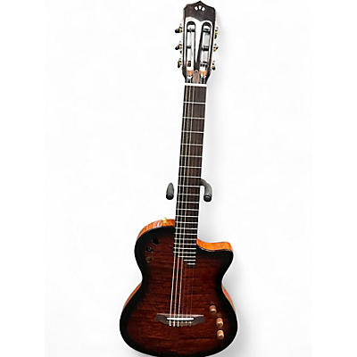 Used Cordoba Stage Edgeburst Classical Acoustic Electric Guitar